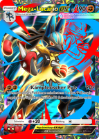 Pulsierende Aura 184/155 Mega-Lucario ex