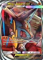 Pulsierende Aura 204/155 Mega-Lucario ex