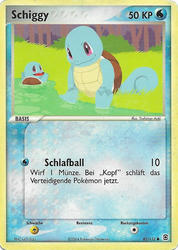 EX Feuerrot & Blattgrün 82/112 Schiggy