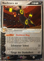 EX Verborgene Mächte 112/115 Nachtara ex