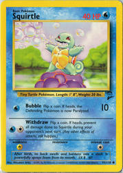 Base Set 2 93/130 Squirtle