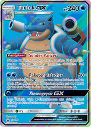 SM Black Star Promos SM189 Turtok GX
