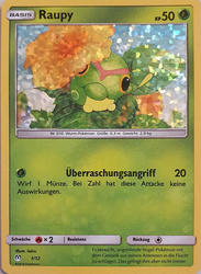 Sonne & Mond - McDonald's-Spezialserie 2019 1/12 Raupy