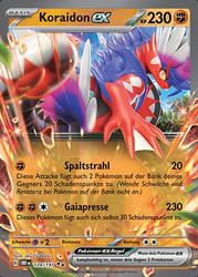 Obsidianflammen 124/197 Koraidon ex