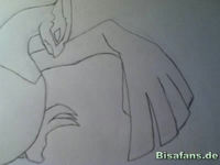 Zeichenkurs Lugia - Schritt 6