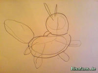 Zeichenkurs Evoli - Schritt 2