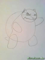 Zeichenkurs Turtok (von vorne) - Schritt 4