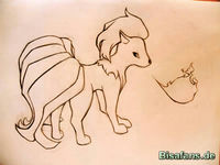 Zeichenkurs Vulnona - Schritt 8