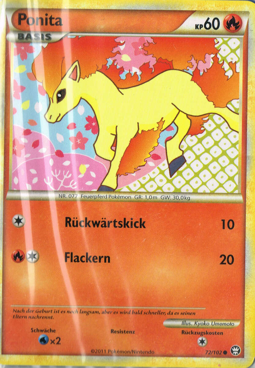 077 — Ponita im Pokédex — Bisafans.de
