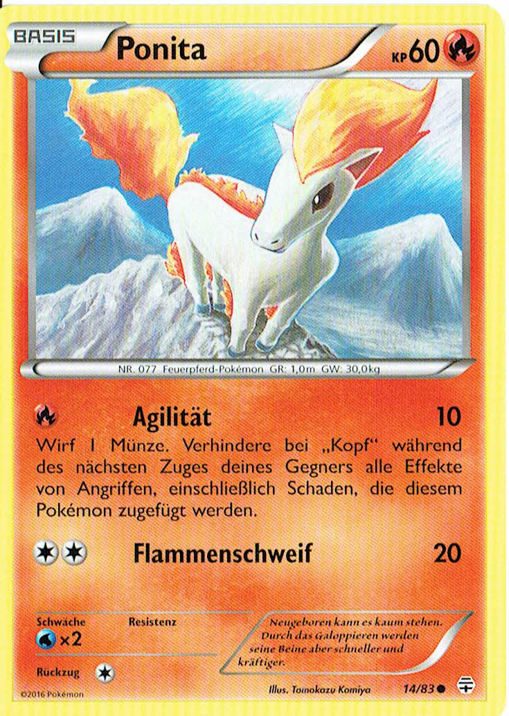 077 — Ponita im Pokédex — Bisafans.de