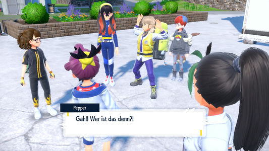 Screenshot zur Bonusepisode in Pokémon Karmesin und Purpur