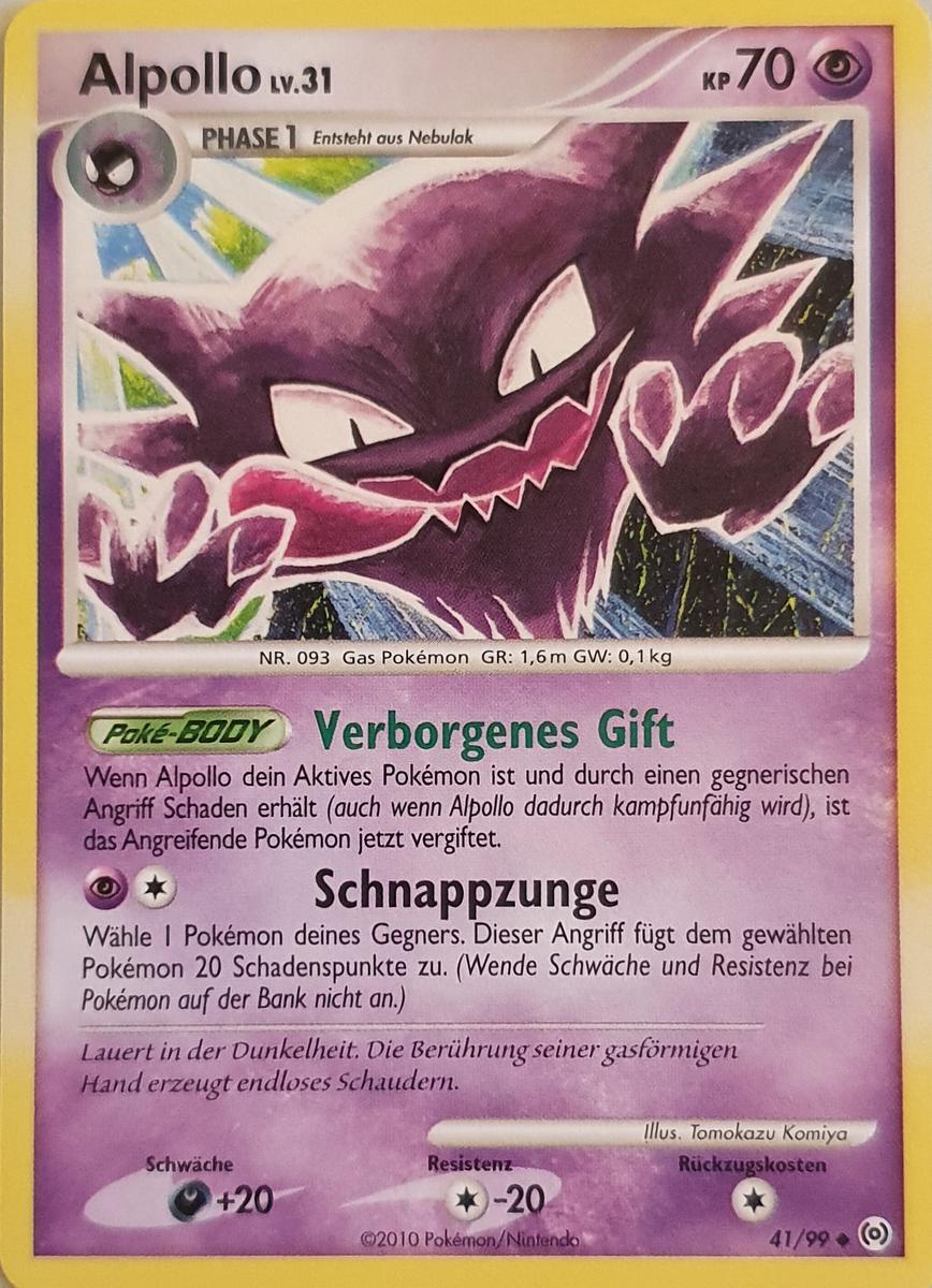 093 — Alpollo im Pokédex — Bisafans.de