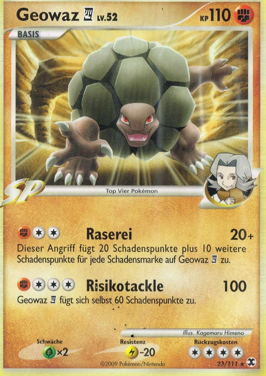 076 — Geowaz im Pokédex — Bisafans.de