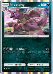 Unschlagbare Gene 171/226 Nidoking