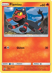 SM Black Star Promos SM02 Flamiau