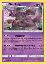 Teams sind Trumpf 59/181 Nidoking