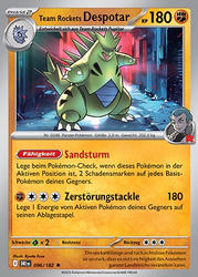 Ewige Rivalen 096/182 Team Rockets Despotar
