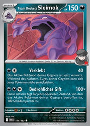Ewige Rivalen 124/182 Team Rockets Sleimok