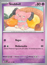 Obsidianflammen 087/197 Snubbull