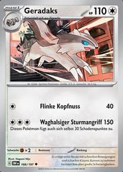 Obsidianflammen 168/197 Geradaks