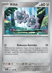 Schwarze Blitze 061/086 Klikk