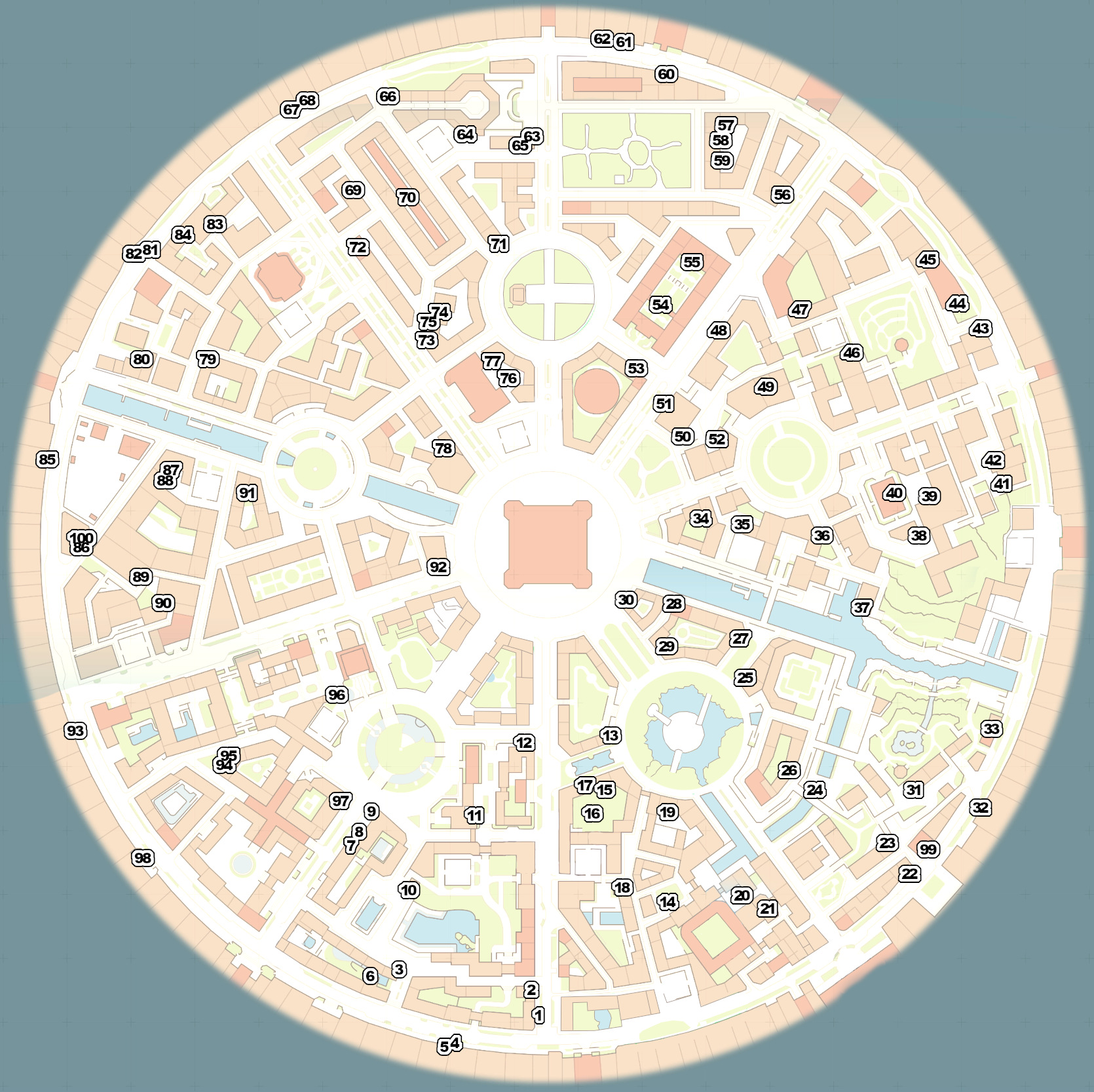 Schraubenübersicht (Karte) in Pokémon-Legenden: Z-A Schraubenübersicht (Karte) in Pokémon-Legenden: Z-A