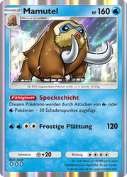 Kollision von Raum und Zeit 033/155 Mamutel