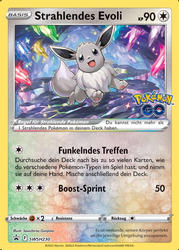 SWSH Black Star Promos SWSH230 Strahlendes Evoli