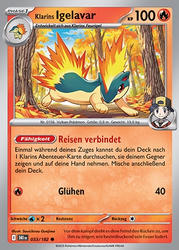 Ewige Rivalen 033/182 Klarins Igelavar