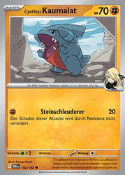 Ewige Rivalen 102/182 Cynthias Kaumalat