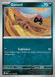 Schwarze Blitze 057/086 Ganovil