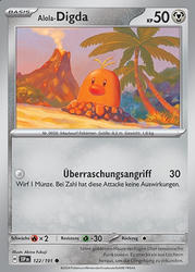 Stürmische Funken 122/191 Alola-Digda