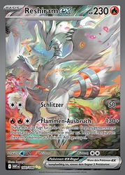 Weiße Flammen 166/086 Reshiram ex