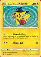 SWSH Black Star Promos SWSH074 Special Delivery Pikachu