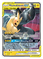 Teams sind Trumpf 33/181 Pikachu & Zekrom TAG TEAM GX