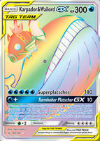 Teams sind Trumpf 183/181 Karpador & Wailord TAG TEAM GX