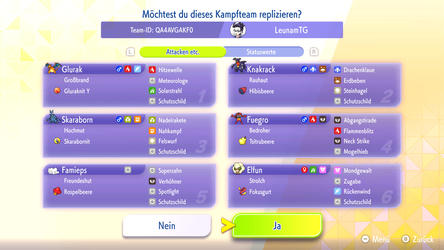 Pokémon Champions: Replika-Team von Begotas | LeunamTG.