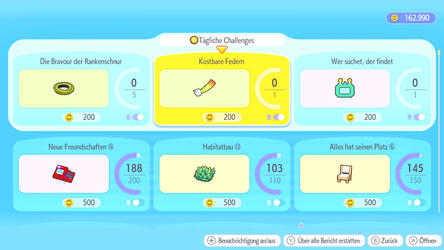 Pokémon Pokopia: Tägliche Aktivitäten