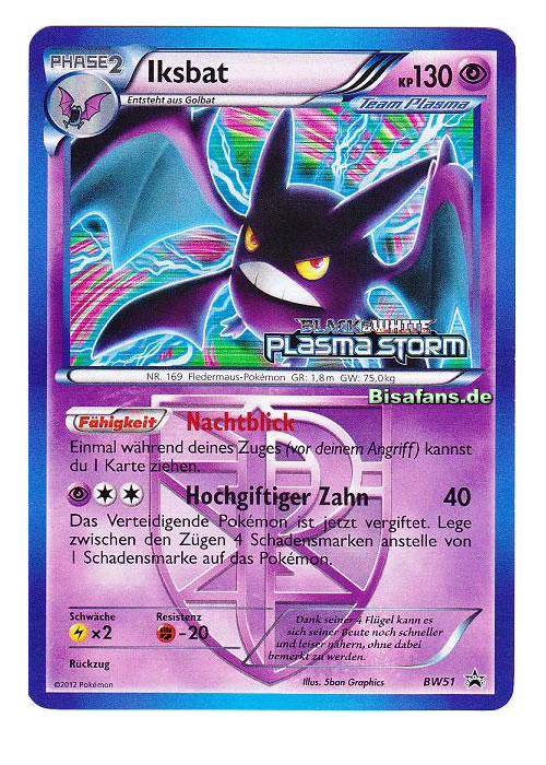 #169 — Iksbat im Pokédex — Bisafans.de