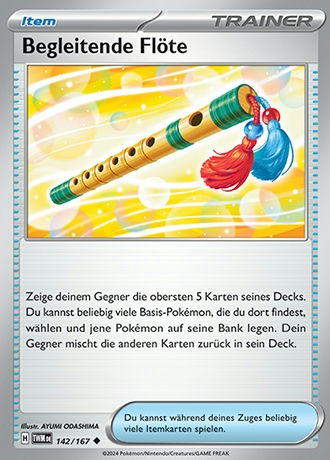 142/167 Begleitende Flöte