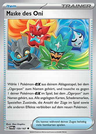 159/167 Maske des Oni