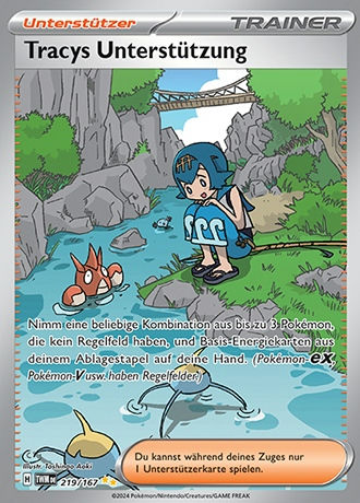 219/167 Tracys Unterstützung