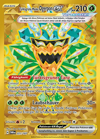 221/167 Türkisgrüne-Maske-Ogerpon-ex