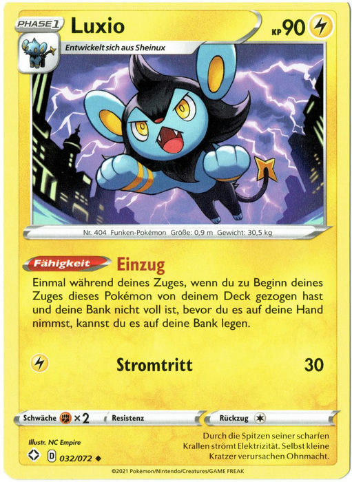 032/072 Luxio