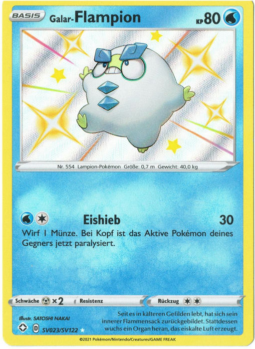 SV023/SV122 Galar-Flampion
