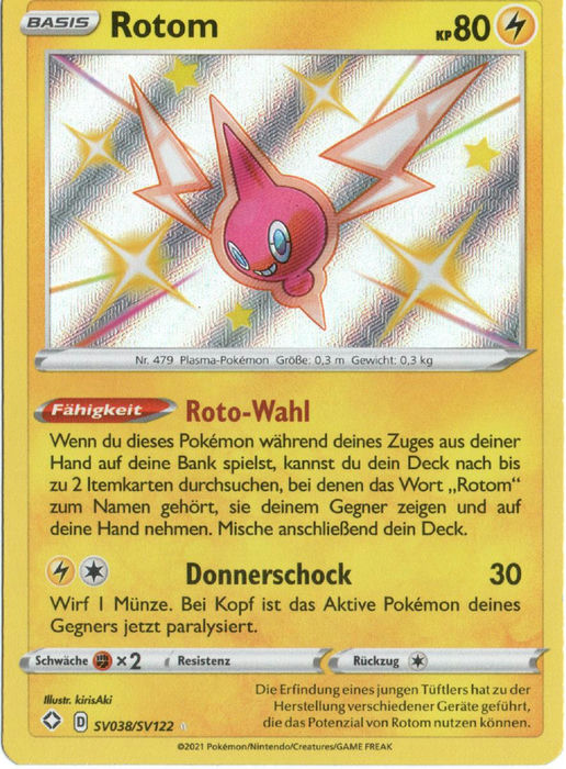 SV038/SV122 Rotom