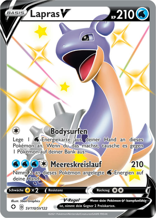 SV110/SV122 Lapras V
