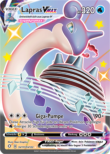SV111/SV122 Lapras VMAX