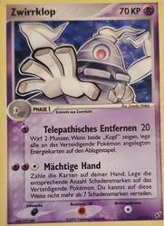 EX Deoxys 7/107 Zwirrklop