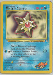 Gym Heroes 90/132 Misty's Staryu